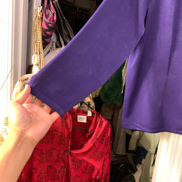 Pierre Lamonte vintage wrap blazer jacket - Picture 3 of 7